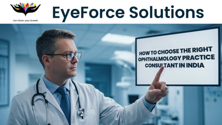 How to Choose the Right Ophthalmology Practice Consultant in India